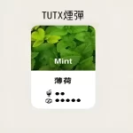 【薄荷】TUTX煙彈 TUT通用透明煙彈 一盒三顆 適配SP2/LANA/ILIA一代主機 台灣現貨