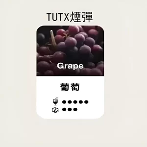 【葡萄】TUTX煙彈 TUT通用透明煙彈 一盒三顆 適配SP2/LANA/ILIA一代主機 台灣現貨