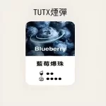 【藍莓爆珠】TUTX煙彈 TUT通用透明煙彈 一盒三顆 適配SP2/LANA/ILIA一代主機 台灣現貨