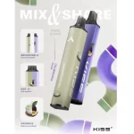 鎧斯KIS5 6500口磁吸式 一次性電子菸 12種口味自由混搭 可充電設計