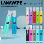 【10色可選】LANA主機 液晶螢幕顯示電量/可調整瓦數 皮革主機 (通用SP2、RELX一代)