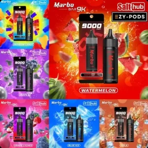 【15款可選】泰国熱款 Marbo Bar 9000 Puffs 拋棄式電子煙 雙模式 14ML大容量
