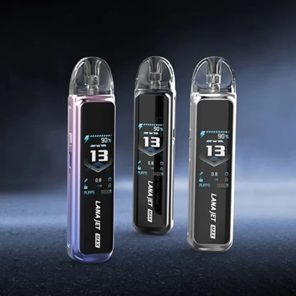【7色可選】LANA JET MAX 注油主機套裝–智慧TFT螢幕|1200mAh大電池|10W-30W可調功率 台灣現貨 【7色可選】LANA JET MAX 注油主機套裝–智慧TFT螢幕|1200mAh大電池|10W-30W可調功率 台灣現貨