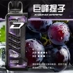 冰熊卡帶煙彈15000口15ML-巨峰葡萄口味 | ZGAR PROJECT-D電子煙煙彈 可拆卸 磁吸換彈 | 大容量續航電子菸設備