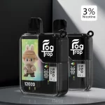 【20種口味】Fog Trap 拉布布/蠟筆小新系列 12000口拋棄式電子菸|8.5ml超大容量 LCD智慧顯示 台灣正品現貨