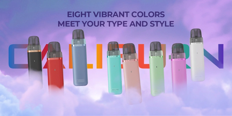 UWELL Caliburn G3 Lite 咖哩棒 1200mAh長續航 自動吸氣 輕巧便攜電子菸主機