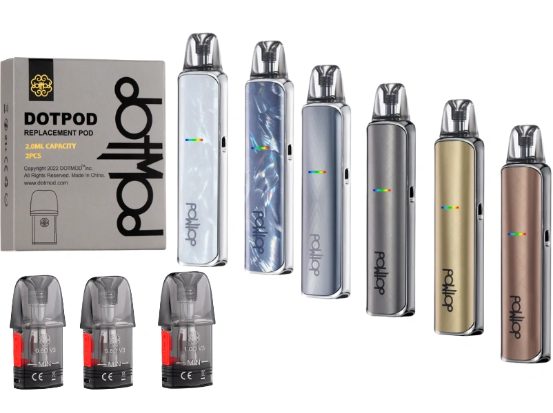 【6色可選】佩特里 DotMod DotPod Lite 電子菸主機套裝 1000mAh大電量 30W穩定輸出 可調氣流注油式主機